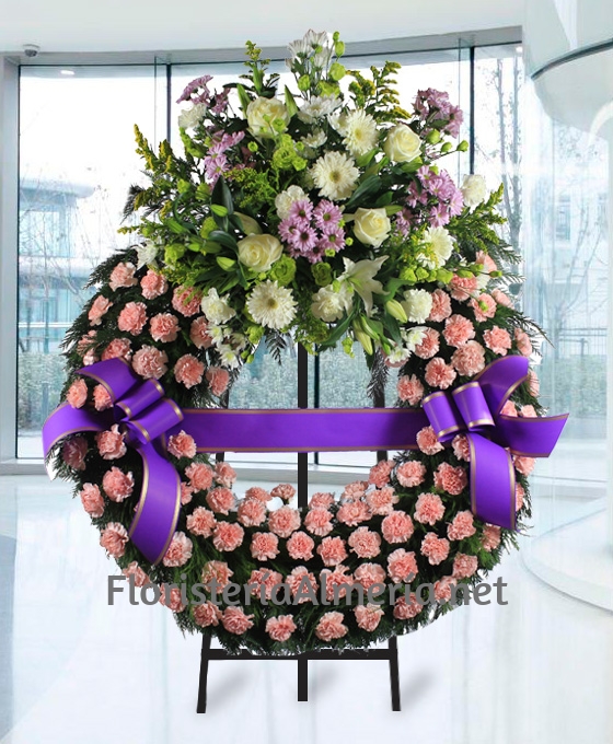 Enviar corona funeraria a tanatorios de Almería